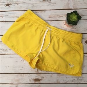Roxy Yellow Board Shorts Size 5